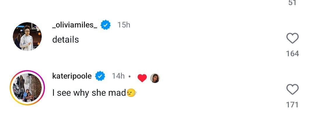 Poole & Miles' IG comments